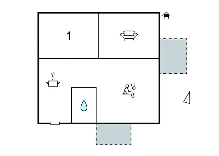 1 Bedroom In